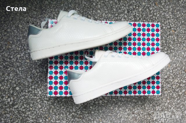 EVEN & ODD маратонки, нови, с кутия, бели, снимка 5 - Маратонки - 35252432