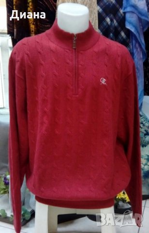 Мъжки пуловери с цип-кашмир,мерино, снимка 8 - Пуловери - 34880350