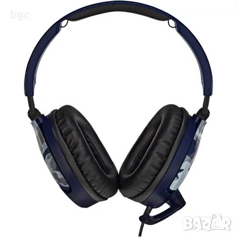 НОВИ Слушалки Gaming Turtle Beach Recon 70, Multiplatforms, Jack 3.5 мм, Camo Blue, снимка 4 - Слушалки и портативни колонки - 49469558