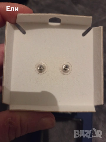 Обеци swarovski, снимка 3 - Обеци - 53374387