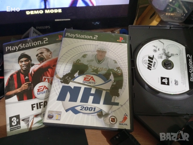 Продавам конзола Playstation 2 с два джойстика,кабели и мемори карта, снимка 8 - Игри за PlayStation - 54174180