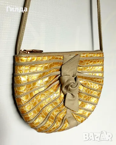 Braccialini винтидж чанта от естествена кожа налична, снимка 9 - Чанти - 50159341