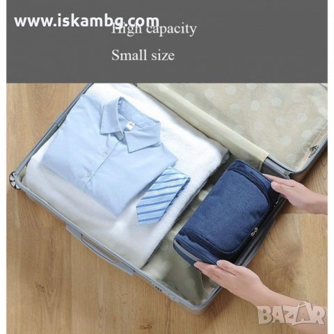 МЪЖКА ЧАНТИЧКА ЗА КОЗМЕТИКА С КУКА ЗА ЗАКАЧАНЕ - КОД 3065, снимка 7 - Органайзери - 33896576