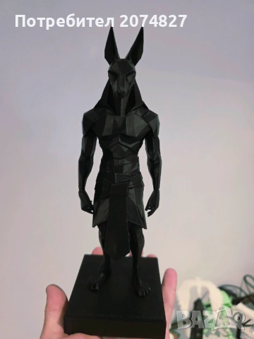 Фигурка Anubis / Анубис статуетка, снимка 3 - Статуетки - 53274707