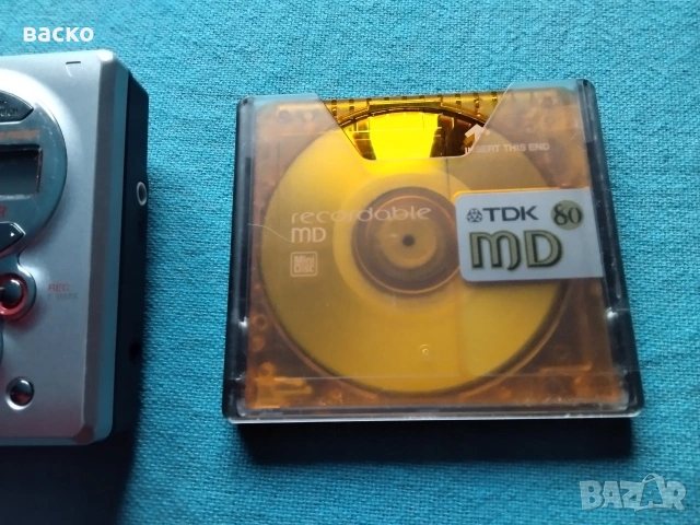 страхотен оригинален мини диск на Сони-перфектен-записващ+1 диск подарък , снимка 6 - Други - 53886873