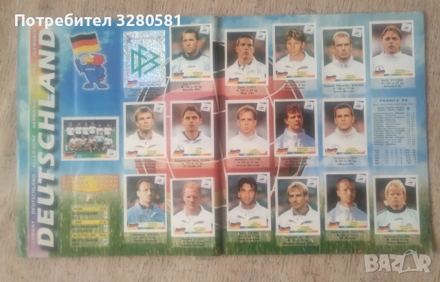 Албум Франция 1998 , снимка 6 - Филателия - 53380348