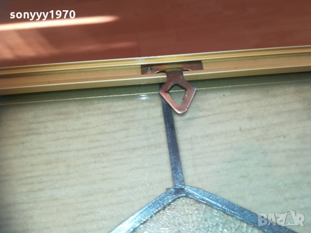 Витраж 64х36см рамка и стъкло 1801212005, снимка 18 - Колекции - 31471224