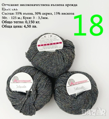 Прежди - нови и остатъци, снимка 5 - Други - 52029761