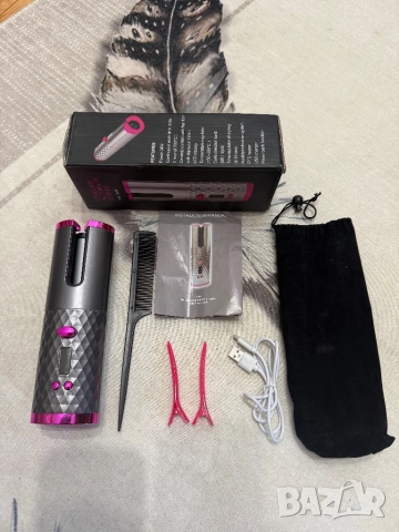 Безкабелен уред за къдрене на коса