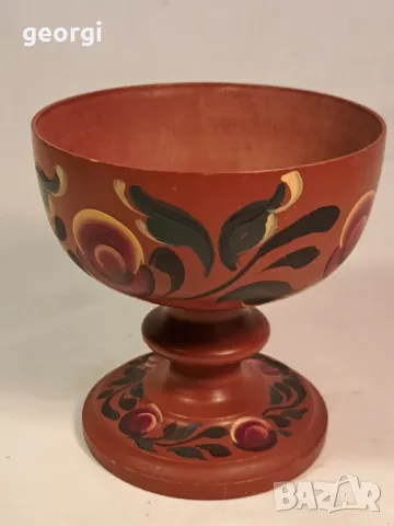 дървена чаша бокал 24/4