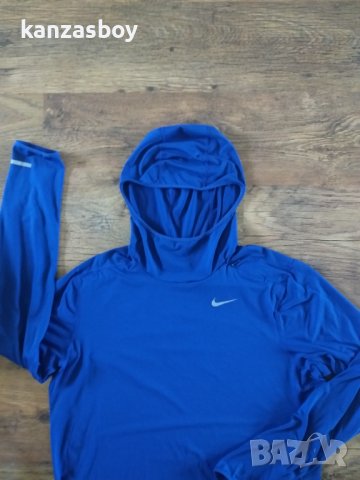 Nike Dri-Fit Element - страхотно мъжко горнище , снимка 6 - Спортни дрехи, екипи - 36908420