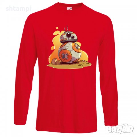 Мъжка тениска Star Wars BB-8 Star Wars Игра,Изненада,Подарък,Геймър, , снимка 6 - Тениски - 36808565