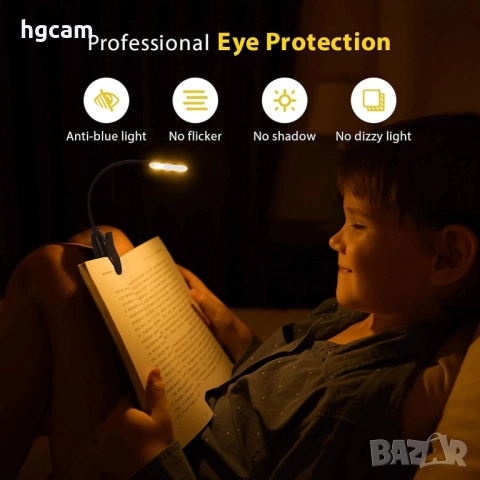 LED лампичка с гъвкаво рамо и защипване GARV R888, снимка 3 - Лед осветление - 52367597