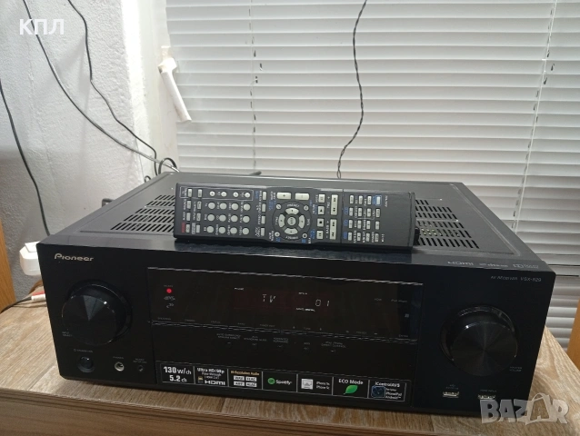 5.2 канален ресийвър Pioneer VSX-529K LAN HDMI , снимка 6 - Ресийвъри, усилватели, смесителни пултове - 53028125
