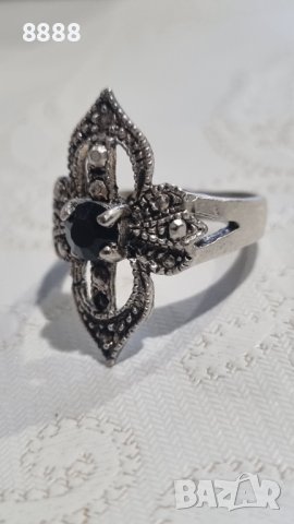 Vintage сребърен пръстен , снимка 3 - Пръстени - 44264546