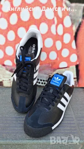 Английски оригинални полукецове естествена кожа-Adidas, снимка 3 - Кецове - 50368749