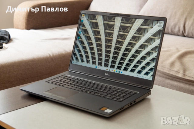 Dell Precision 7750 / i7 10750H / 32GB / 1TB / RTX 3000, снимка 2 - Лаптопи за работа - 52589651