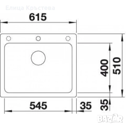 Нова кухненска мивка Blanco Naya 6 , снимка 3 - Мивки - 50945783
