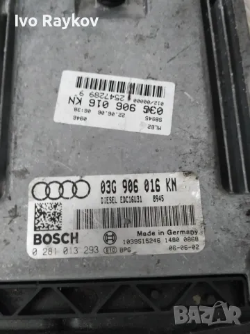 Компютър за двигател Audi A4 B6 2.0TDI 0 281 013 293 , 03G 906 016 KN, снимка 2 - Части - 49098663