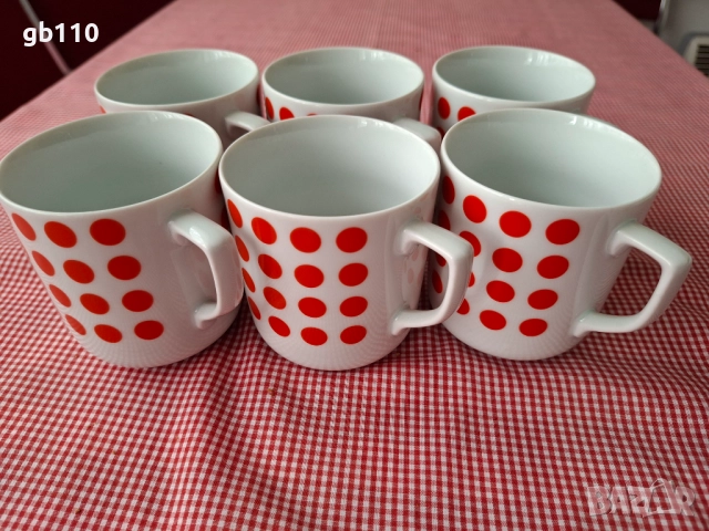 Порцеланови чаши ROYAL DUX BOHEMIA от Чехословакия, снимка 5 - Чаши - 52603293