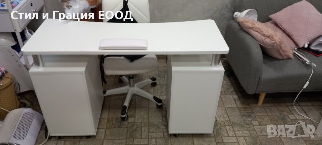 Маса за маникюр DP-3425 122 x 48 x 77 см, снимка 3 - Педикюр и маникюр - 41361759