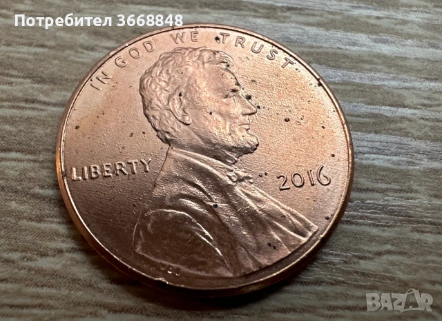 US Penny - BU, снимка 2 - Нумизматика и бонистика - 53193010
