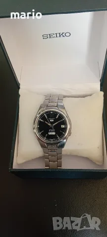 seiko 5 автоматик, снимка 7 - Мъжки - 55809497