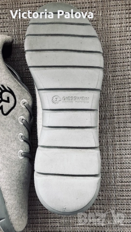 Маратонки Giesswein Merino Runner №43 – мериносова вълна, рядък и нестандартен модел, снимка 11 - Маратонки - 53995307