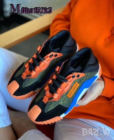 дамски маратонки от естествен велур dolce gabbana, снимка 2 - Маратонки - 51440994