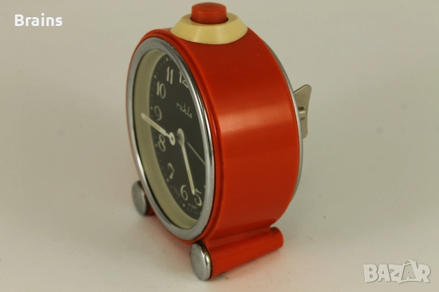 Стар Немски Будилник RUHLA 1960-те, снимка 5 - Антикварни и старинни предмети - 51867910