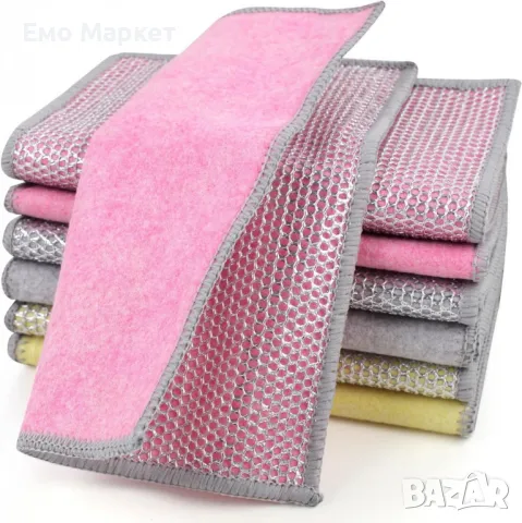 50 броя кухненски почистващи кърпи от стоманена вълна "Сребърна тел", снимка 10 - Други - 49182666