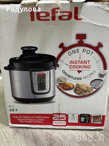 Мултикукър Tefal, снимка 3 - Кухненски роботи - 53878178