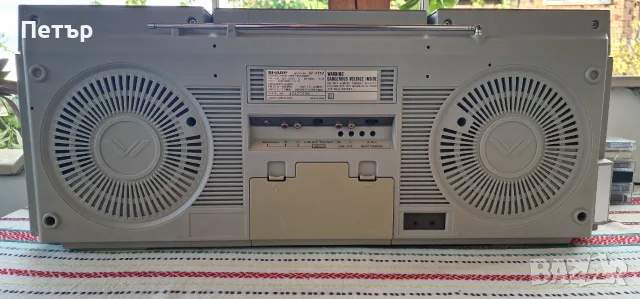 Радиокасетофон SHARP GF-575Z, снимка 8 - Радиокасетофони, транзистори - 56241636