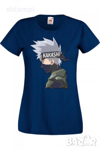 Дамска тениска Naruto Kakashi 02,Анимация,игра,Празник,Повод., снимка 6 - Тениски - 37945888