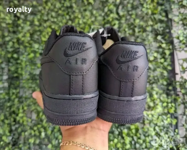 Nike Air Force 1 Low Black Нови Маратонки с Кутия , снимка 4 - Маратонки - 56305289