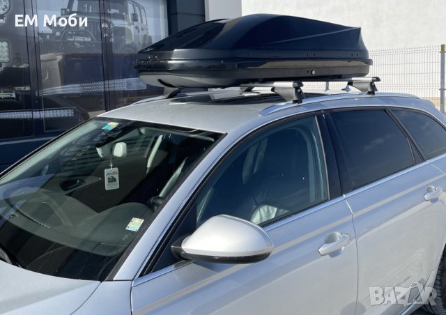 Автобокс Кутия Багажник за Автомобил 480L черен гланц 173/80/40, снимка 4 - Аксесоари и консумативи - 44398050