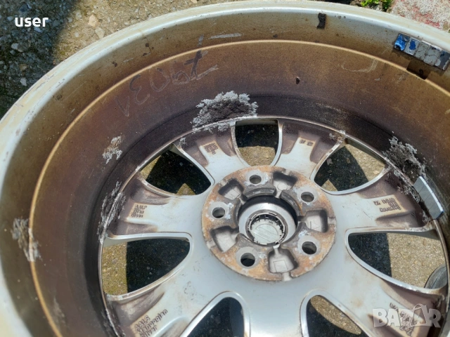 17" оригинални алуминиеви джанти за Опел Астра Opel Astra J 5x115, снимка 8 - Гуми и джанти - 54269975