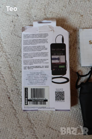 Професионален микрофон брошка RODE smartLav + (за смартфон), снимка 5 - Микрофони - 52593222