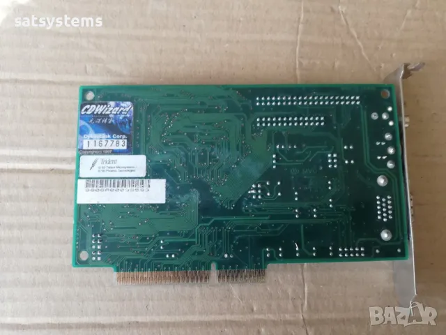 Видео карта Trident SP-9750AT REV.B 4MB AGP, снимка 11 - Видеокарти - 47929802