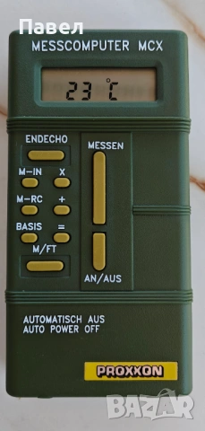 Ултразвуков далекомер (ролетка) Proxxon Messcomputer MCX (нов), снимка 2 - Измервателни инструменти - 54340728