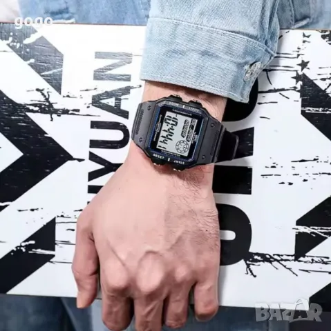 Дигитален спортен мъжки часовник TPW, водоустойчив до 50м., снимка 3 - Мъжки - 49970504