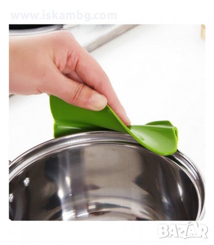 СИЛИКОНОВА ПРИСТАВКА ЗА СЪДОВЕ (ПРИ ПРЕЛИВАНЕ ОТ ЕДИН СЪД В ДРУГ) - код 1926, снимка 6 - Аксесоари за кухня - 33969964