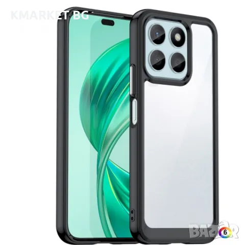 Honor X8b 4G Силиконов Калъф Transparent TPU и Протектор