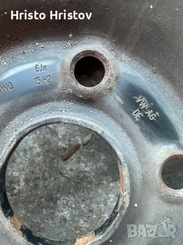 Стоманени джанти за VW, снимка 2 - Гуми и джанти - 55872655