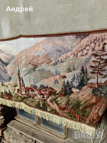 Старинен ковьор,покривка за стена #105, снимка 5 - Антикварни и старинни предмети - 48571594
