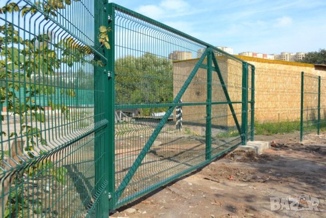 ВРАТА за двора от стоманени профили и заварени мрежи --ПРОИЗВОДИТЕЛ на врати и оградни мрежи, снимка 8 - Строителни материали - 42860708