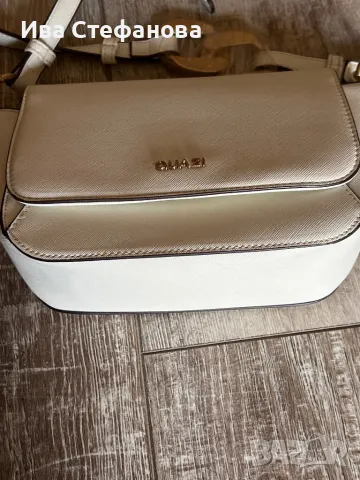 Нова елегантна ежедневна бяла кожена чанта , снимка 2 - Чанти - 47319868