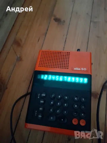 Стар калкулатор Елка,Elka 50, снимка 6 - Антикварни и старинни предмети - 48055846