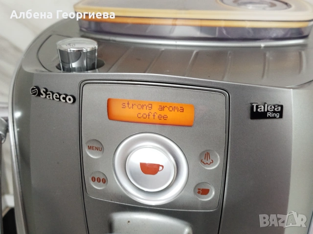 Кафе машина Saeco Talea Ring, снимка 3 - Кафемашини - 53285662