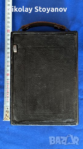 Голям мехов фотоапарат, снимка 8 - Антикварни и старинни предмети - 42756201